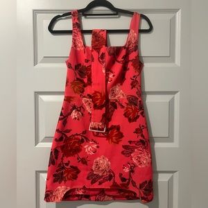 Elliatt Belted Floral Dress